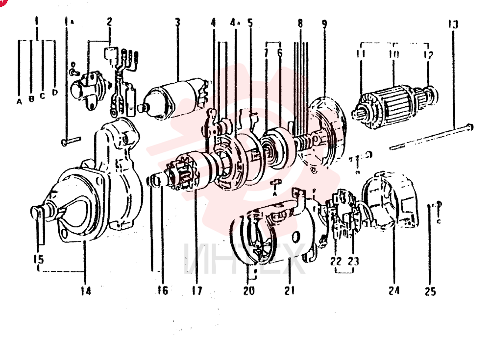 STARTER MOTOR