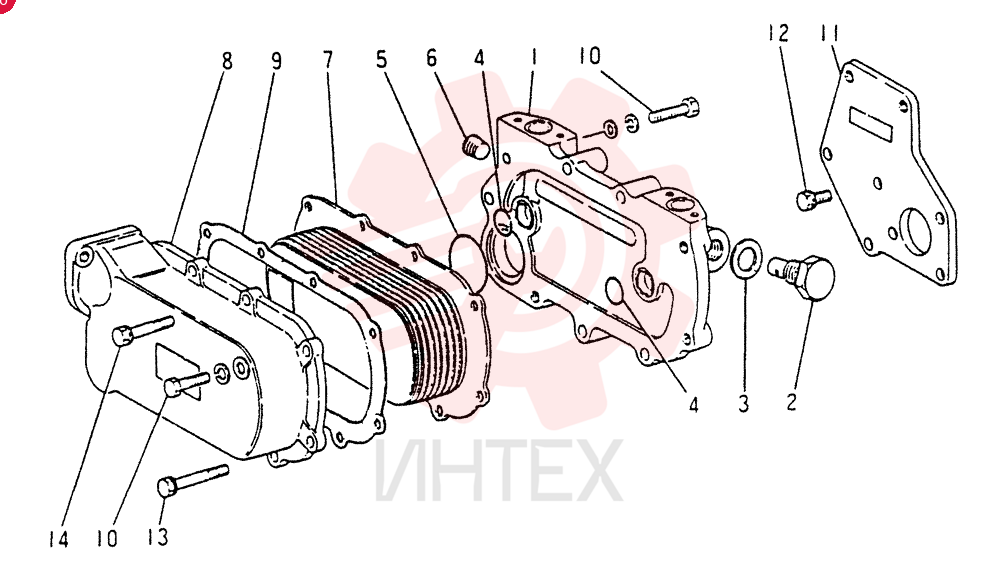 OIL COOLER ASSY