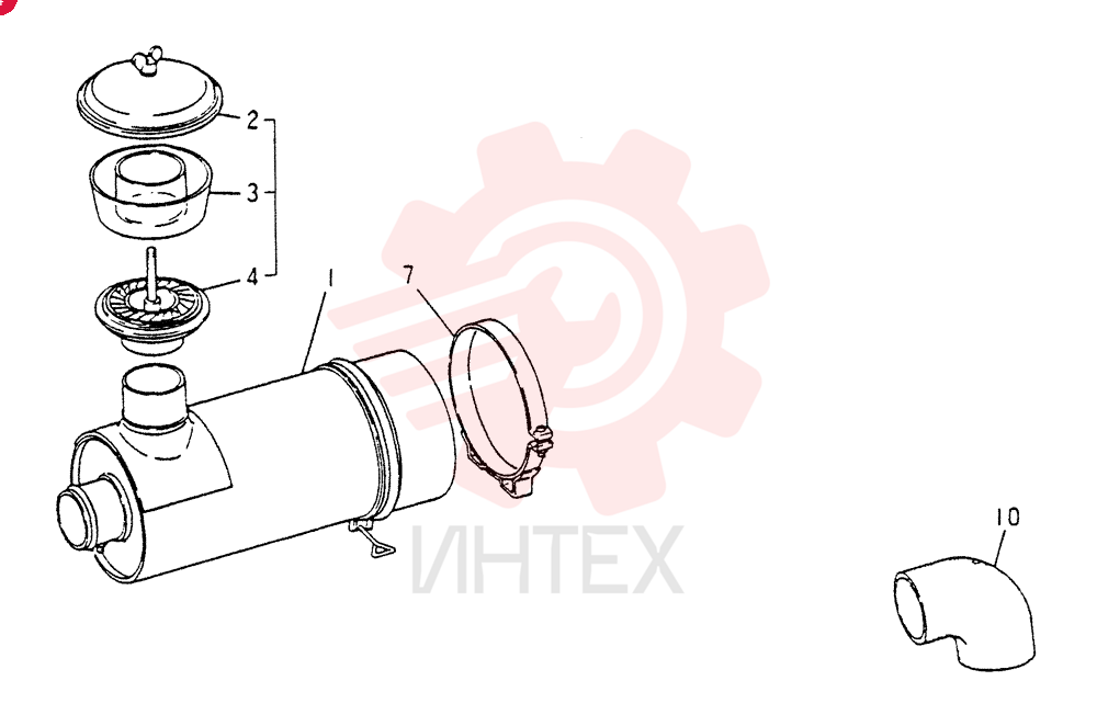 Схема (6DR5) - MITSUBISHI DIESEL ENGINE (1/06-12/06)