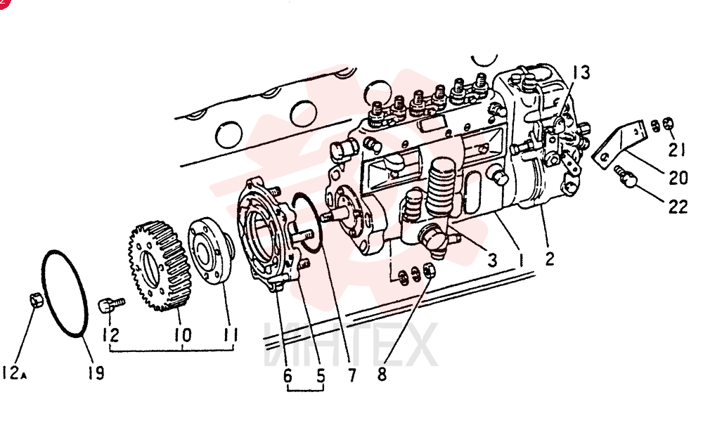 Схема (6DR5) - MITSUBISHI DIESEL ENGINE (1/06-12/06)