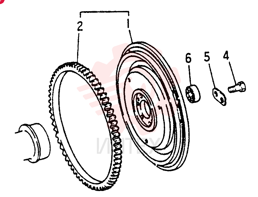 Схема (6DR5) - MITSUBISHI DIESEL ENGINE (1/06-12/06) VAME008551