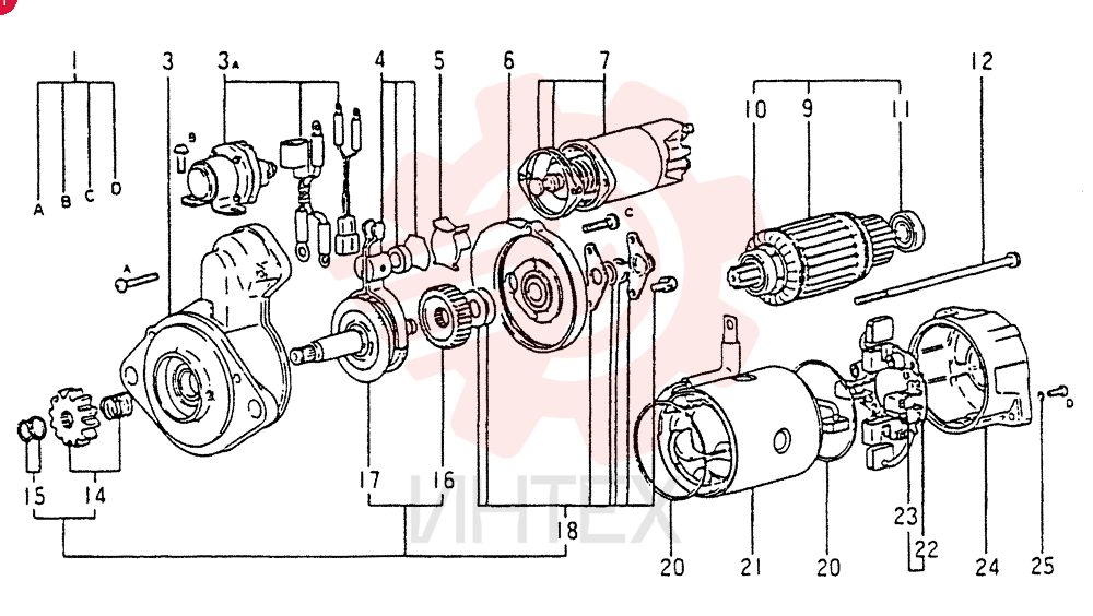 STARTER MOTOR