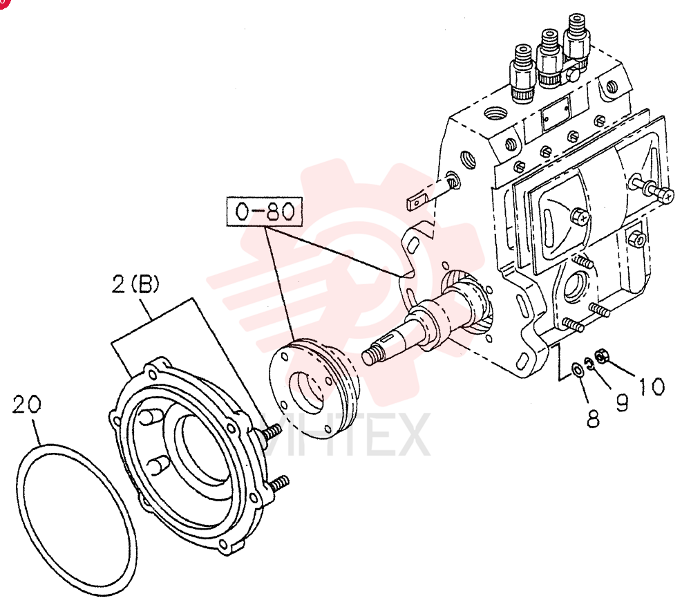 BRACKET VI8971815100