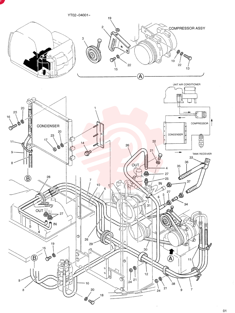 CONDITIONER ASSY, AIR YT20M00011F1