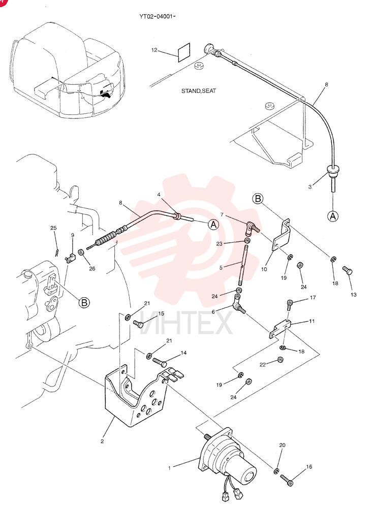 CONTROL ASSY, ENGINE YT11M00004F1