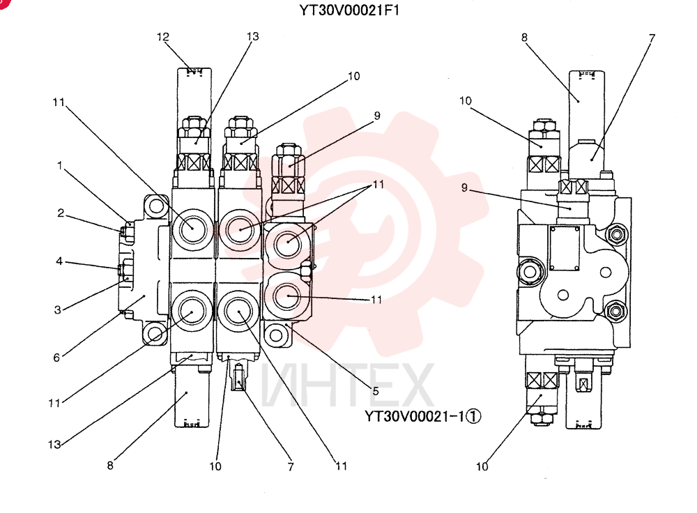 CONTROL VALVE YT30V00021F1