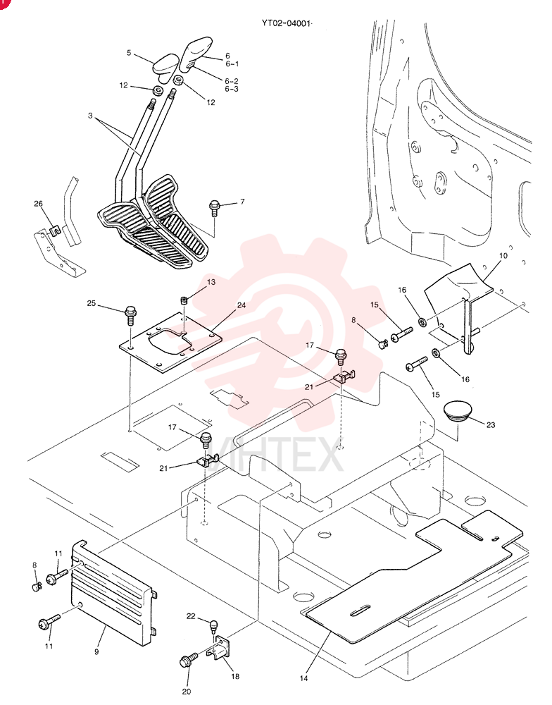 CONTROLS, OPERATORS (STD) YT03M00031F1 (2)