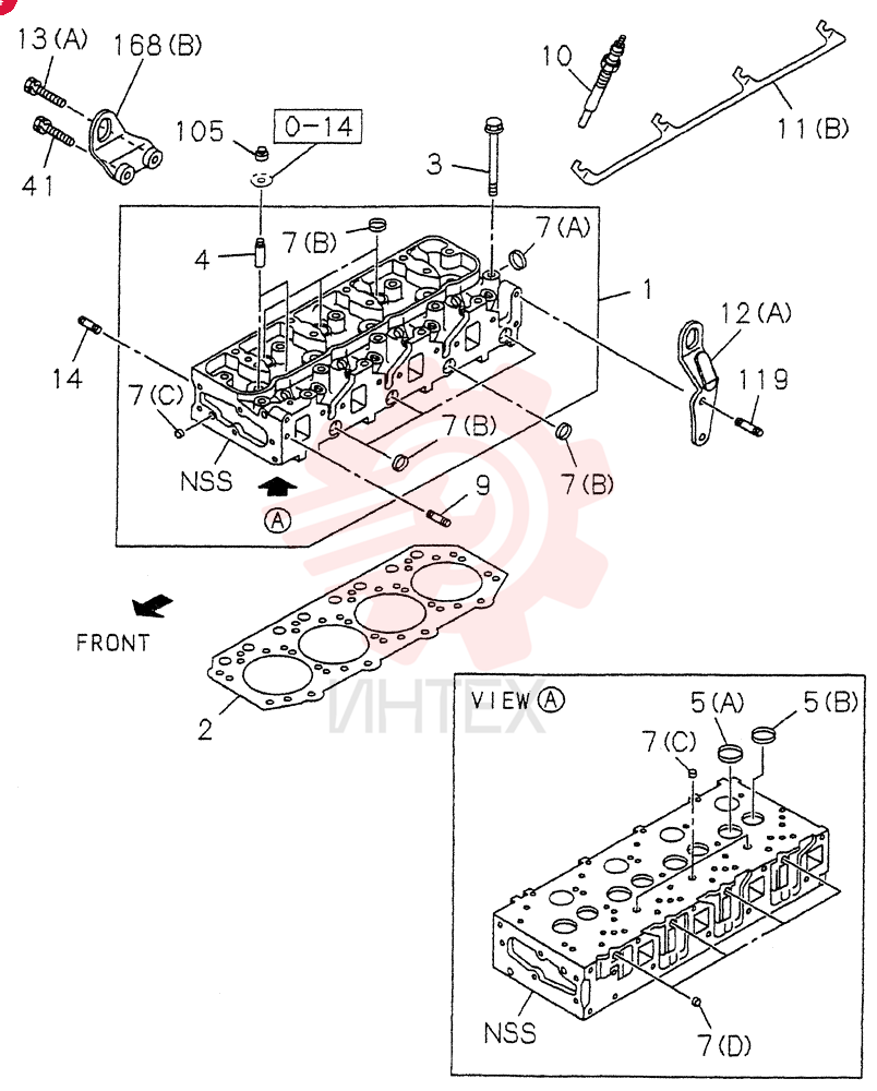 CYLINDER HEAD VI8971096423