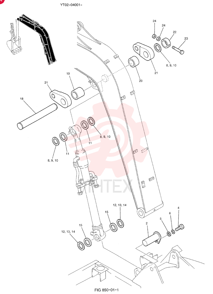 CYLINDER INSTAL YT02B00005F4