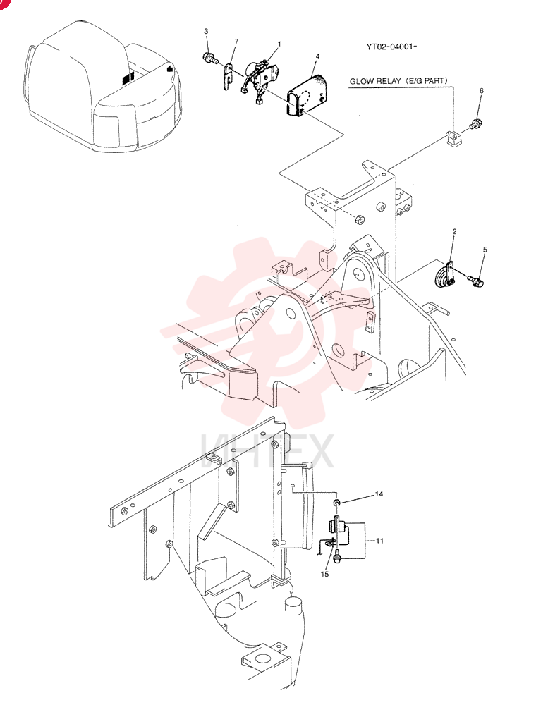 ELEC ASSY, UPP YT03E00006F3