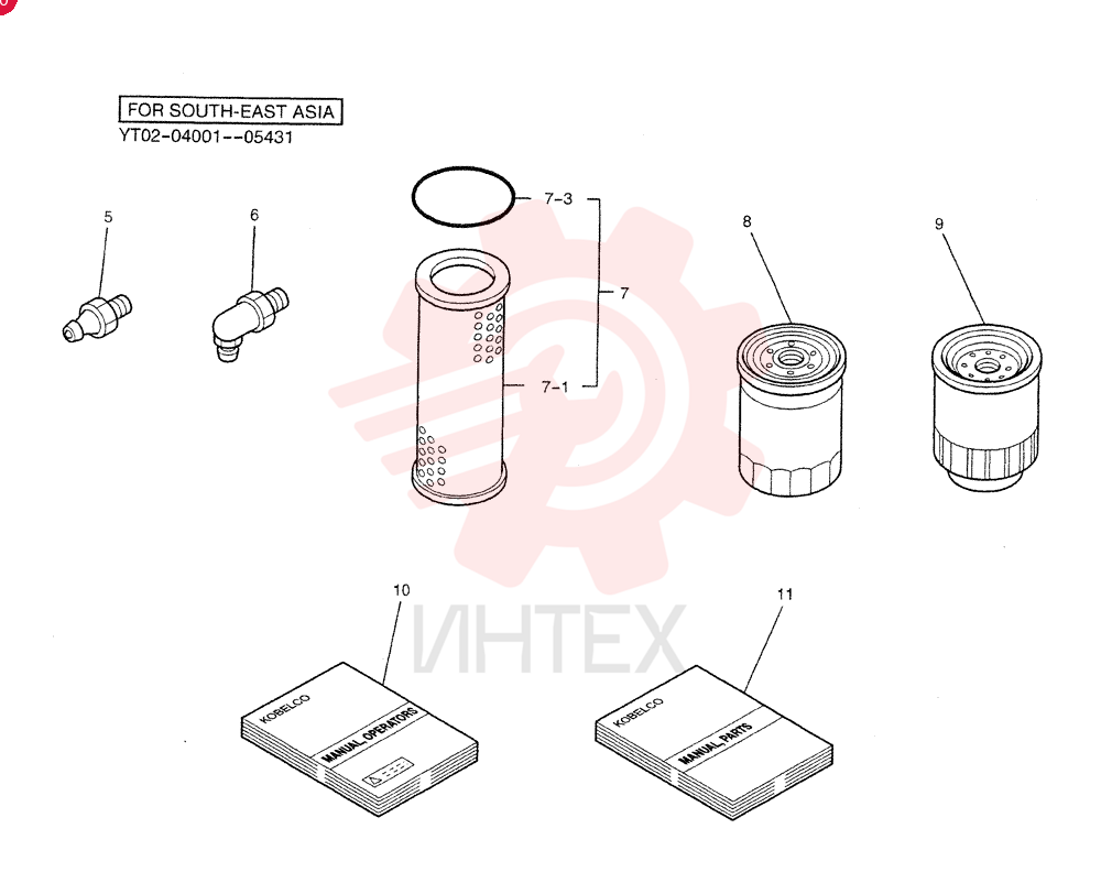 ELEMENT KIT YT30T00003F6