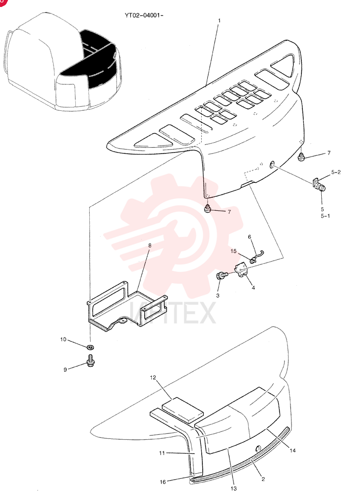 ENGINE HOOD YT22C00005F1