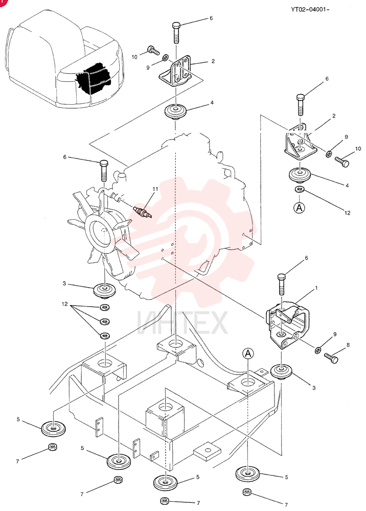 ENGINE INSTAL YT02P00004F1