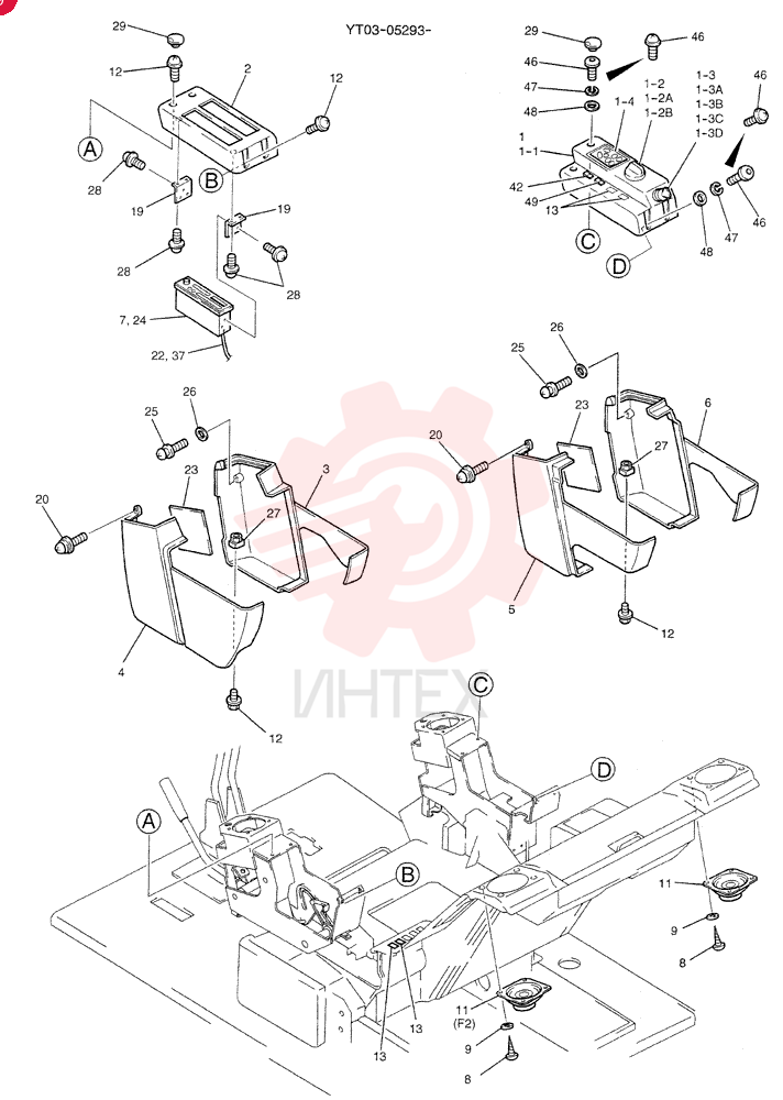 PANEL ASSY, INSTRUEMENT(AM TUNER) YT17M00015F1 (2)