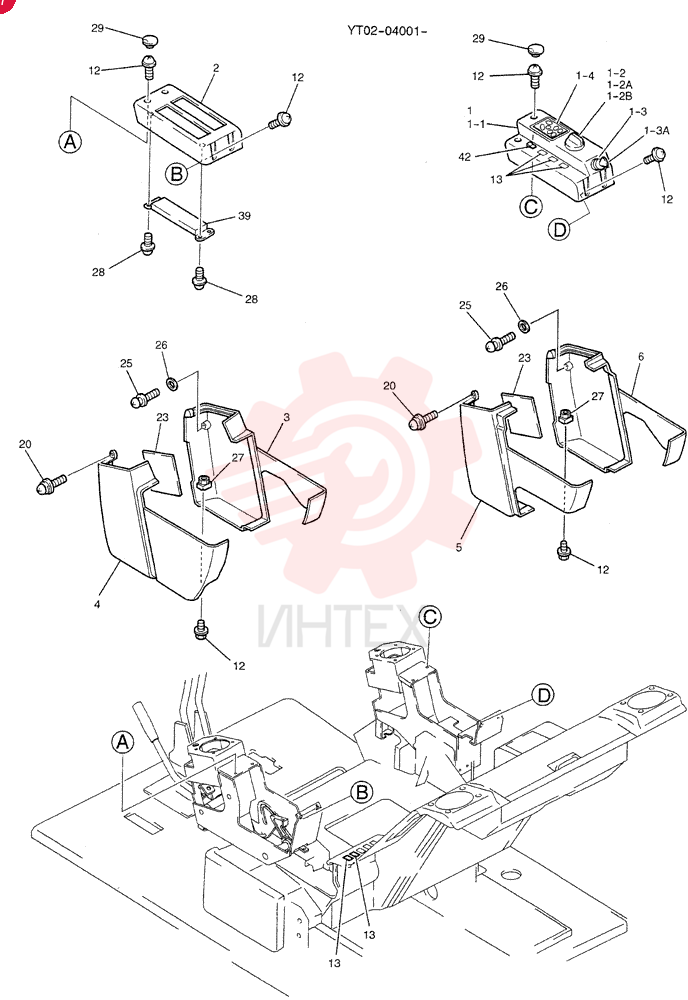 PANEL ASSY, INSTRUMENT YT17M00009FA (2)