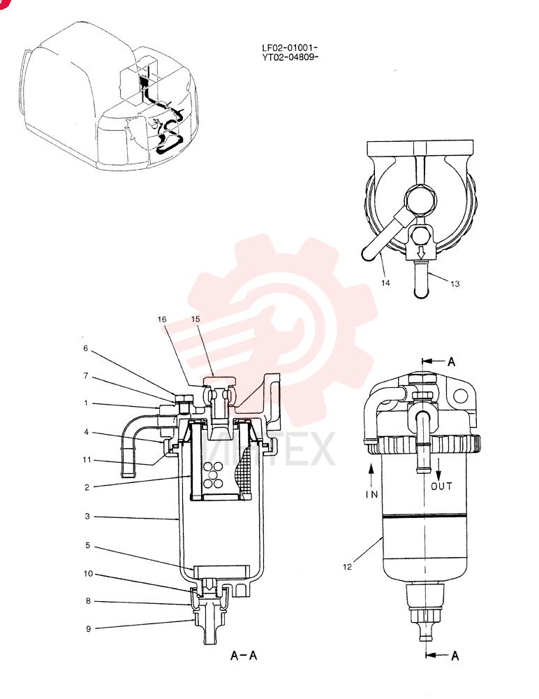 SEPARATOR YM02P01039F1