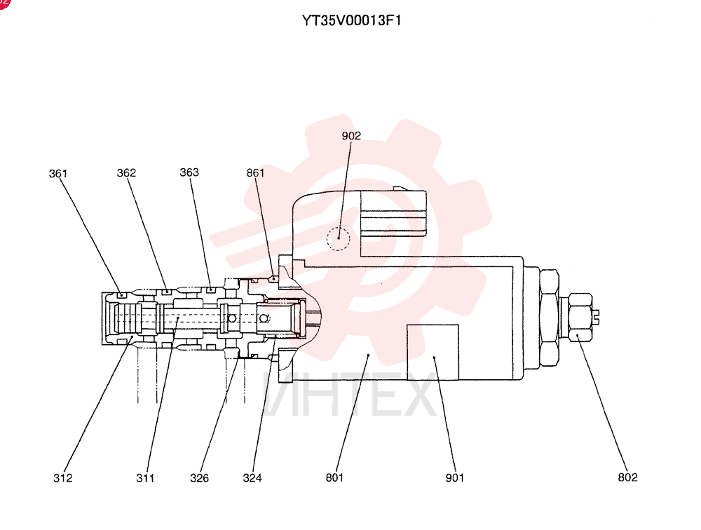 SOLENOID VALVE YT35V00013F1