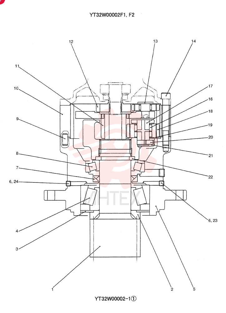 SWING CARRIAGE YT32W00002F1
