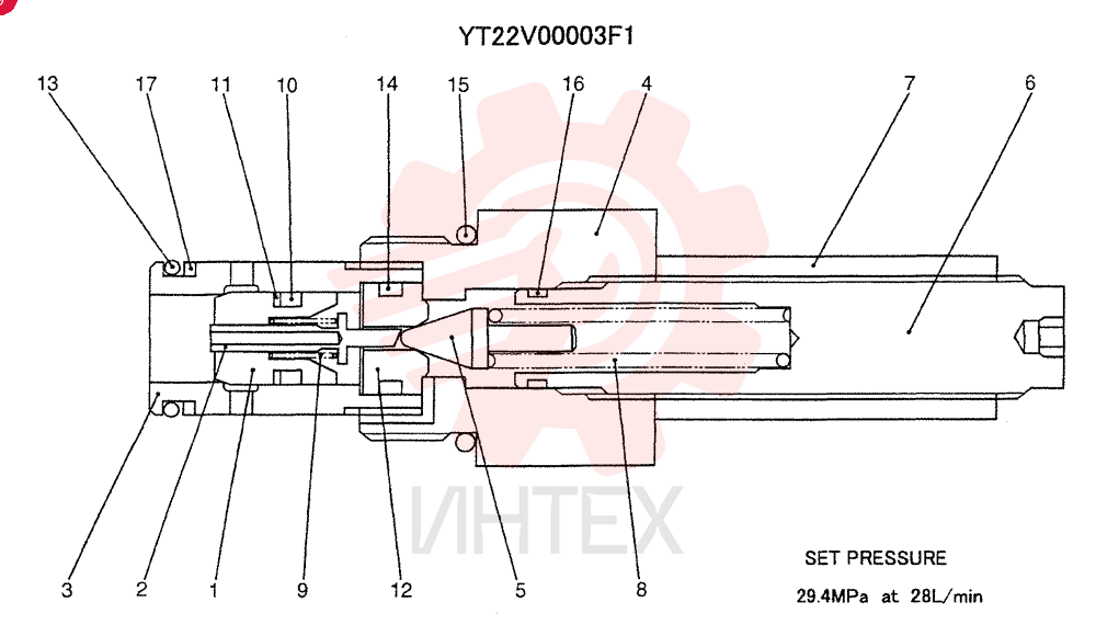 VALVE YT22V00003F1
