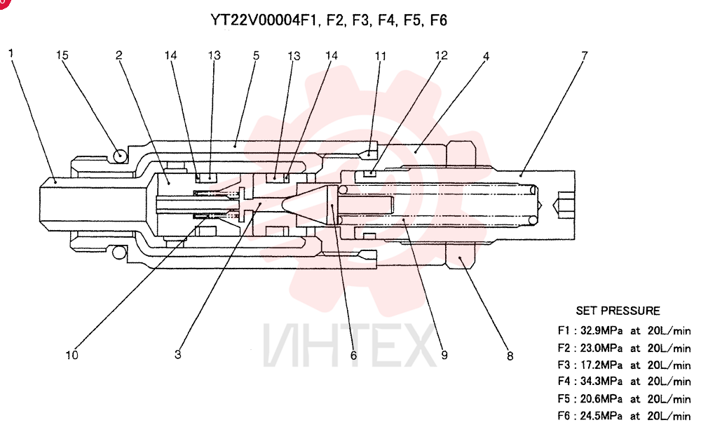 VALVE YT22V00004F1