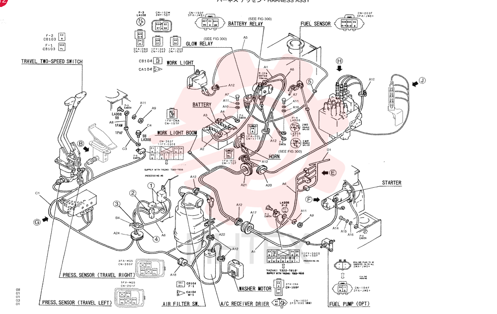 WIRE HARNESS YT13E00019F1 (11)