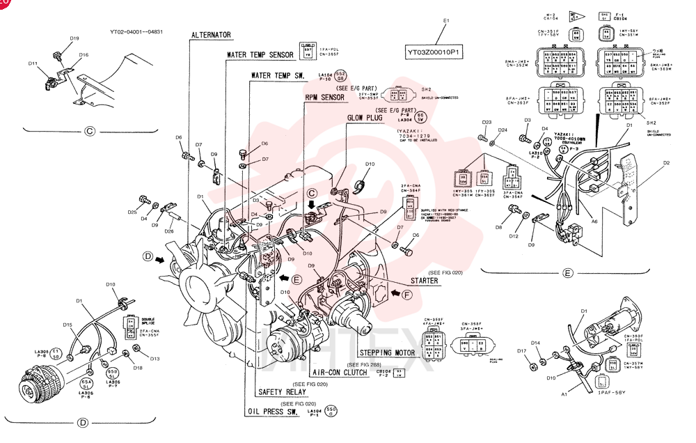 WIRE HARNESS YT13E00019F1 (3)