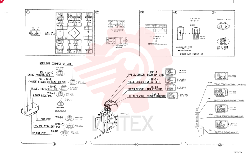 WIRE HARNESS YT13E00019F1 (10)