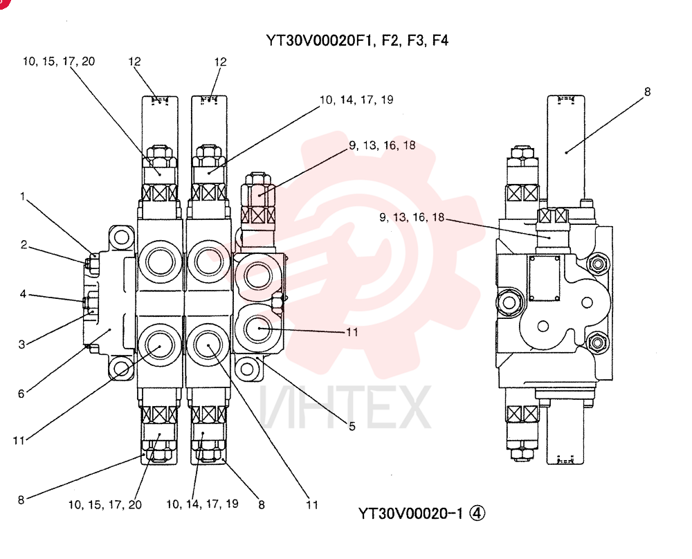 CONTROL VALVE YT30V00020F1