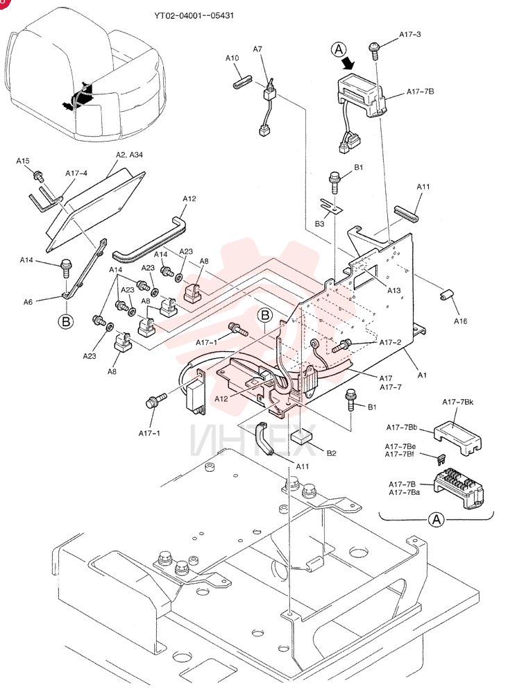 CONTROLLER ASSY, Serial Range: YT02-04001--5140