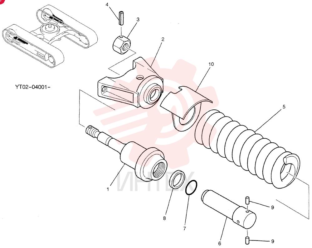 IDLER YT54D00002F1