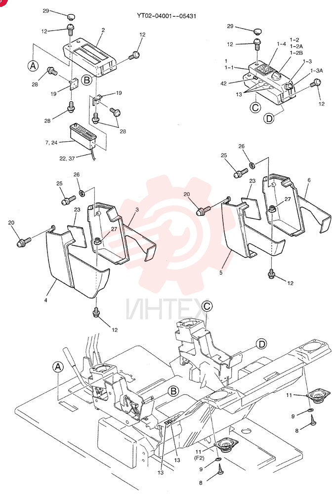 PANEL ASSY, INSTRUEMENT(AM TUNER) YT17M00009F1 (2)