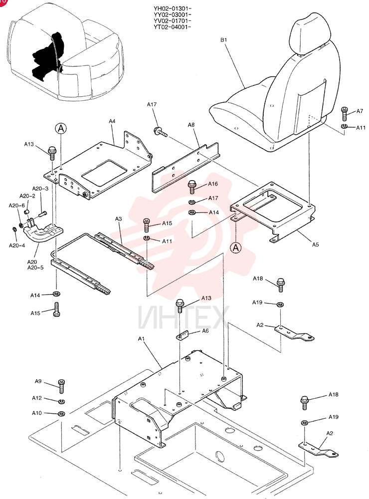 SEAT YT25M00021F1