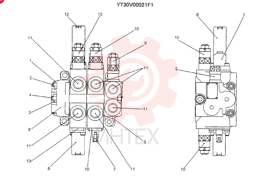 CONTROL VALVE YT30V00021F1