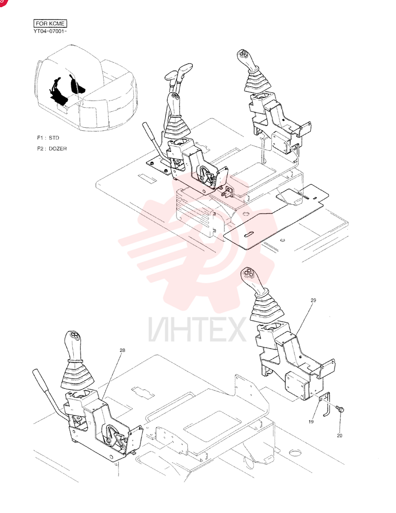 CONTROLS, OPERATORS (STD) YT03M00035F1 (1)
