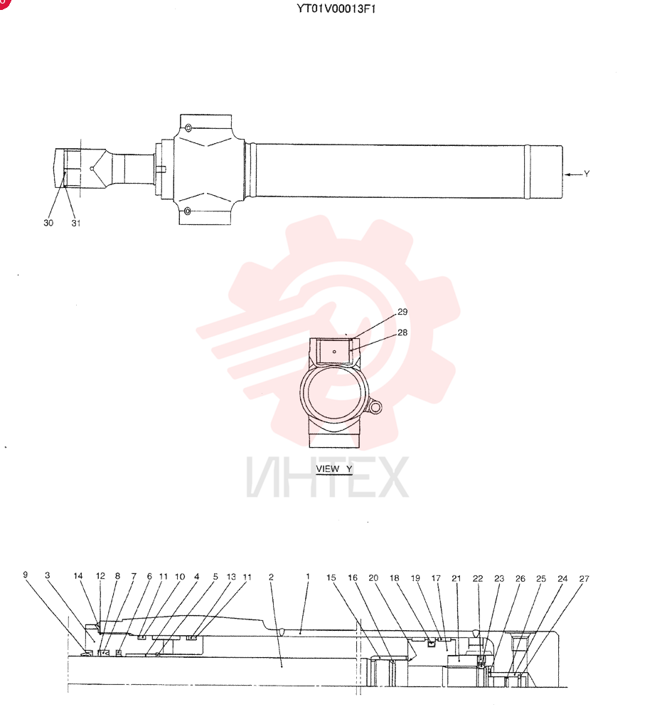 CYLINDER ASSY. YT01V00013F1