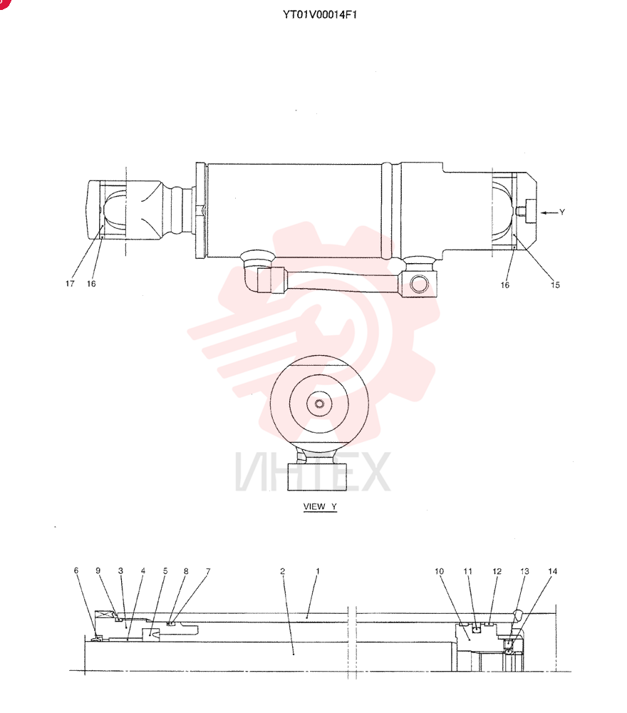 CYLINDER ASSY. YT01V00014F1