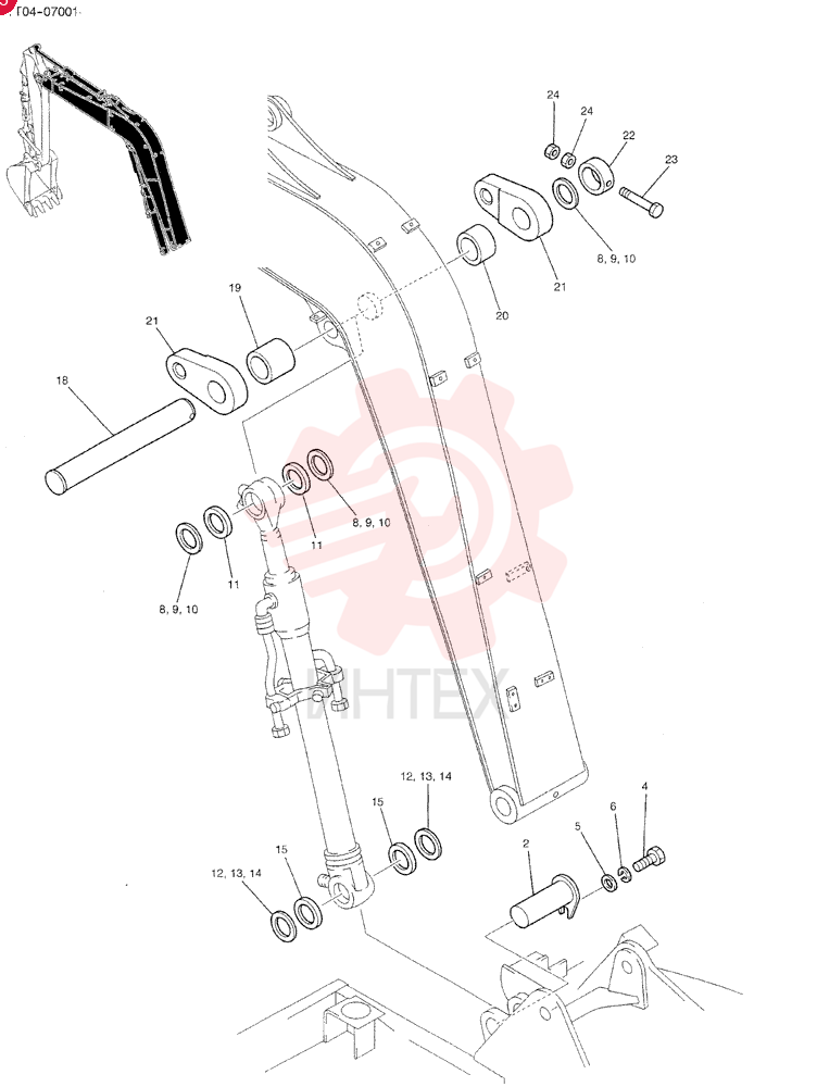 CYLINDER INSTAL YT02B00005F4