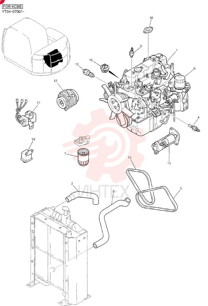 ENGINE YT02P00009F2