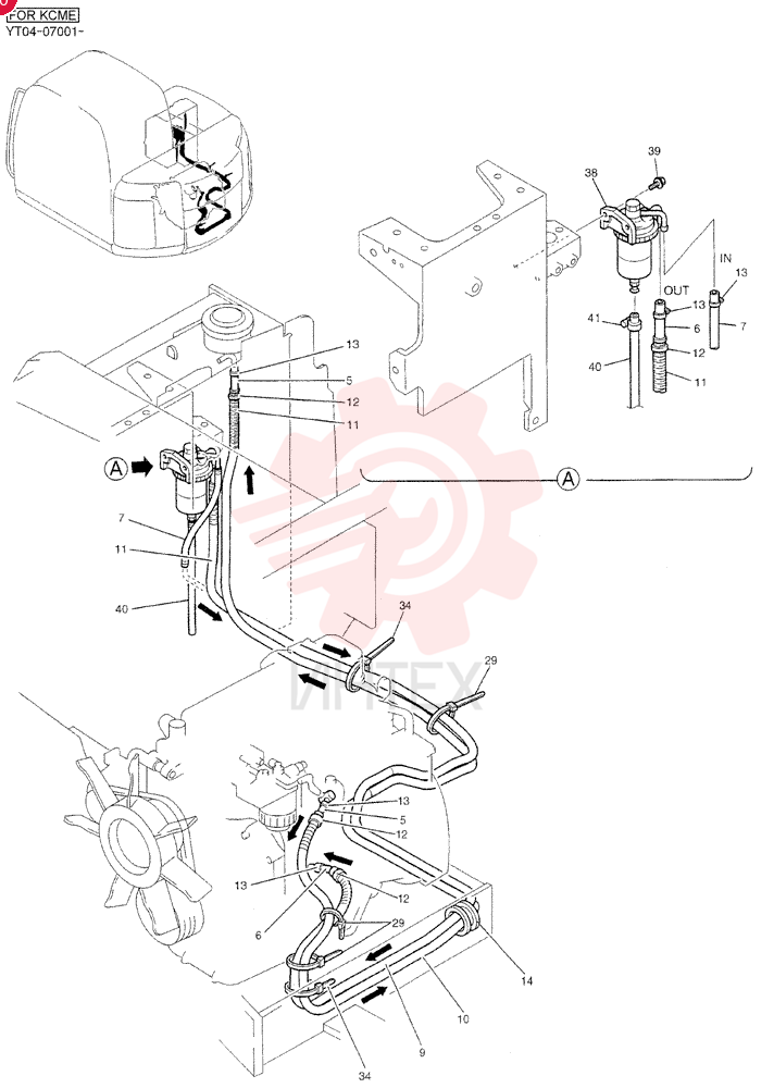FUEL LINES YT21P00002F4