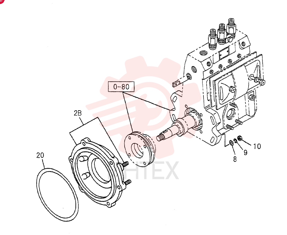 MISCELLANEOUS PARTS; INJECTION PUMP 0-86A