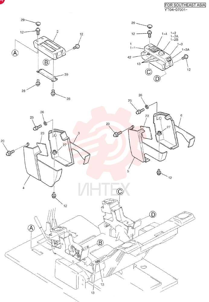 PANEL ASSY, INSTRUMENT YT17M00009FA (2)