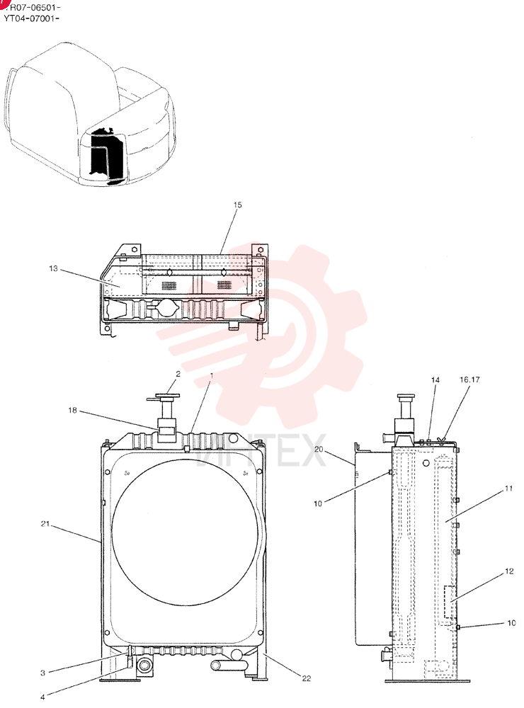 RADIATOR YT05P00009F5