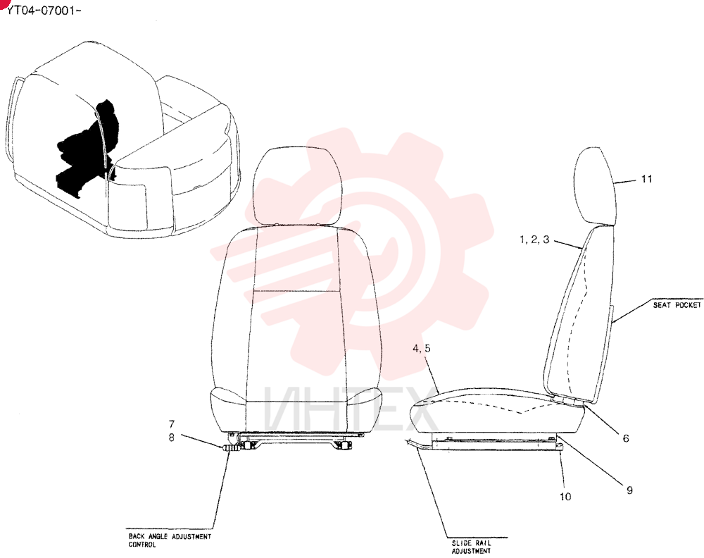 SEAT YT25M00024F1