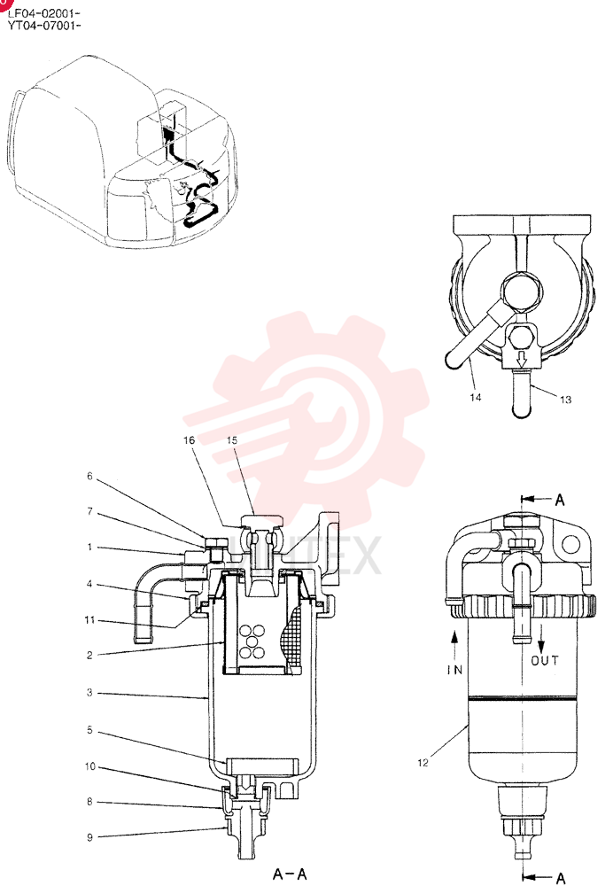 SEPARATOR YM02P01039F1