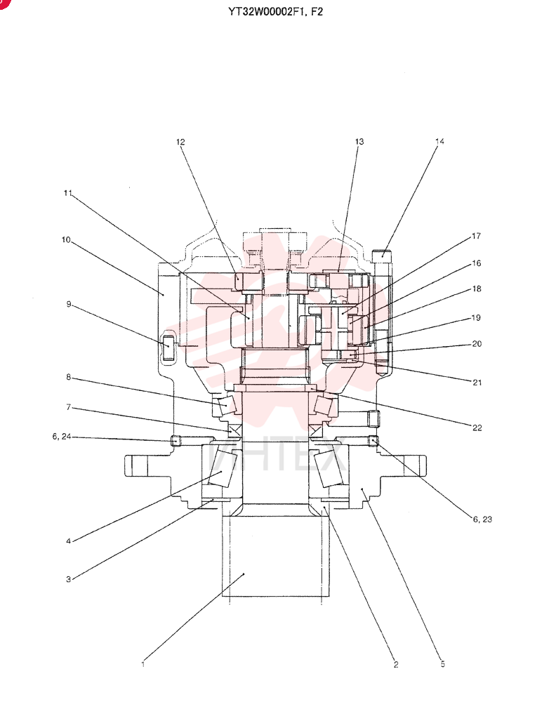 SWING CARRIAGE YT32W00002F1