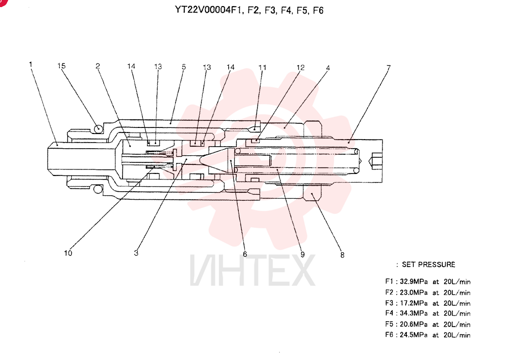VALVE YT22V00004F1