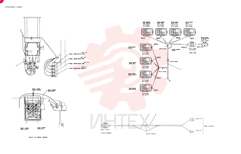 WIRE HARNESS YT13E00019F1 (3)