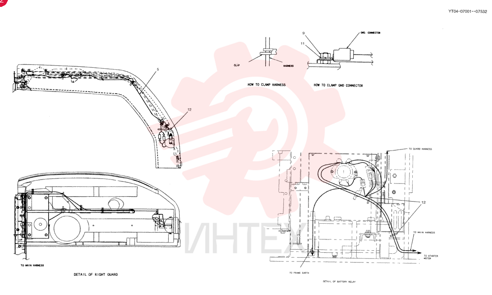 WIRE HARNESS YT13E00019F1 (1)