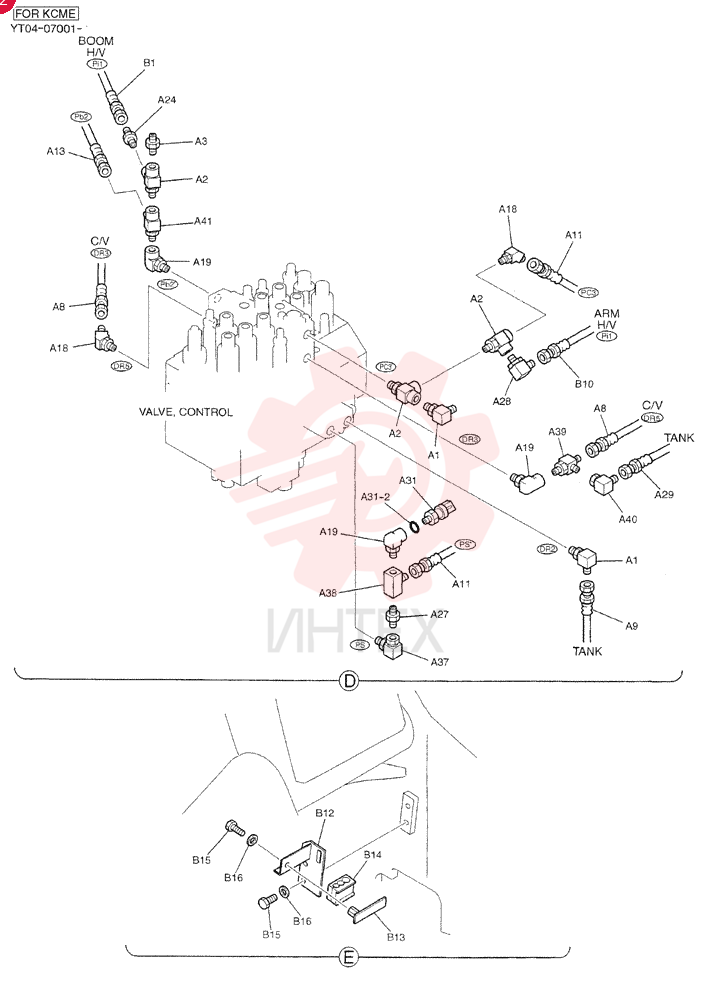 CONTROL LINES, MAIN YT06H00023F4 (3)