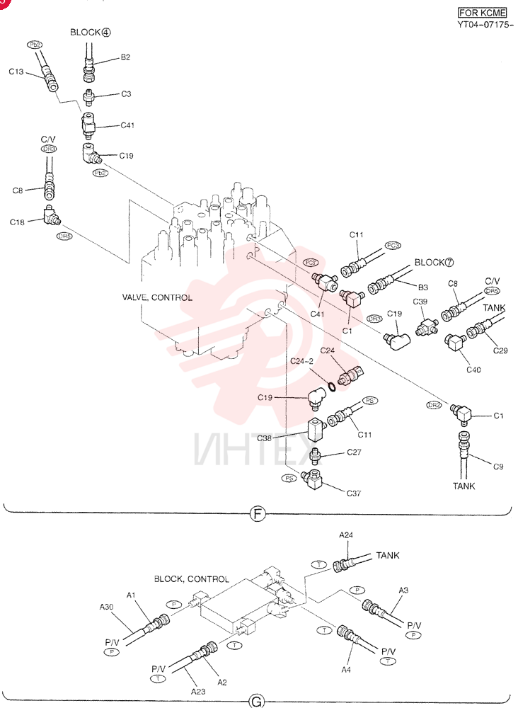 CONTROL LINES, REMOTE YT68H00044F2 (1)